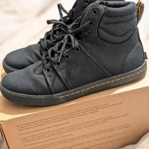 Dr. Martens Black High-Top Sneakers